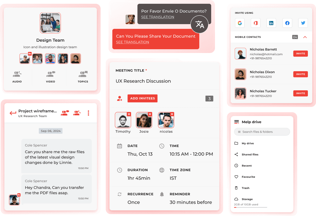 Melp App - Calendly Alternative Scheduling