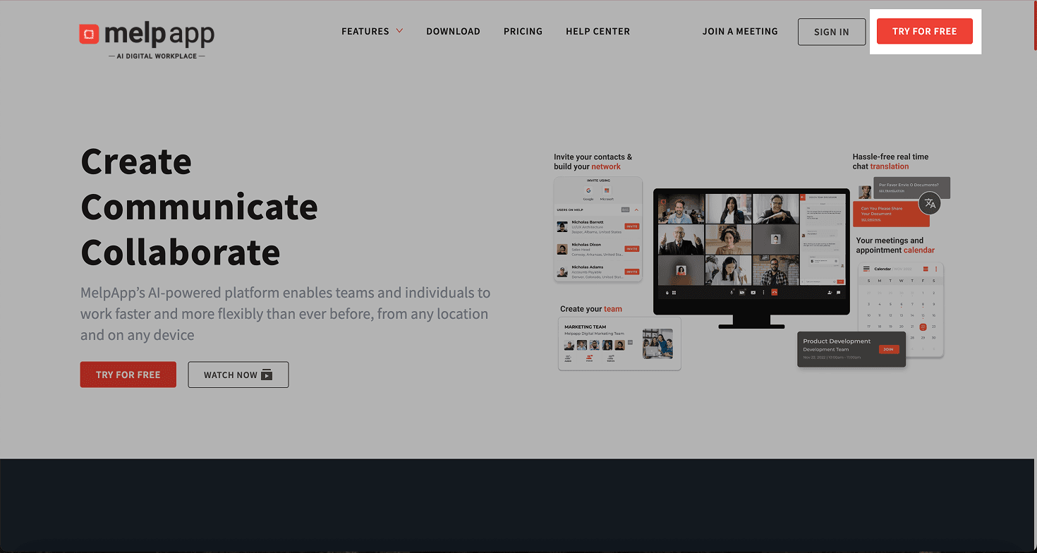 Visit the Melp website