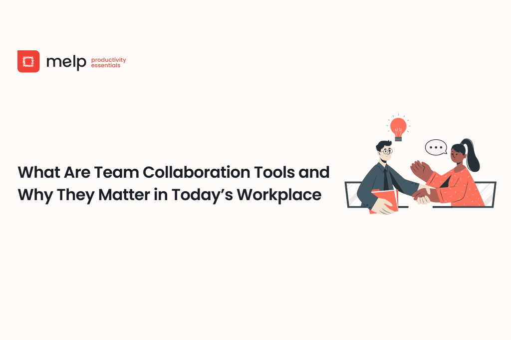 Team discussing ideas with lightbulb icon, showing the value of collaboration tools in the workplace.