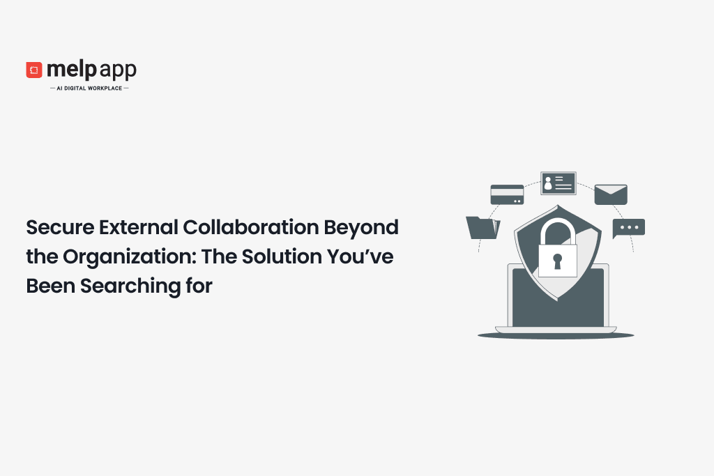 Professionals using Melp to secure external collaboration beyond organizations