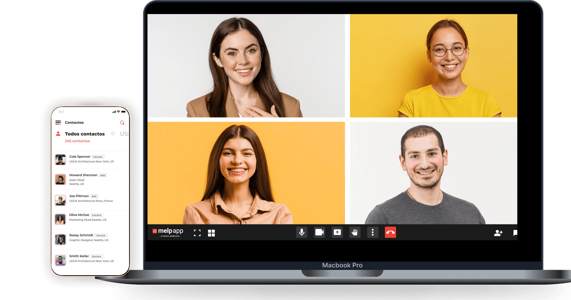 Melp App Video Conferencing