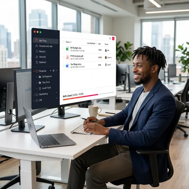 Centralized File Storage & Organization
