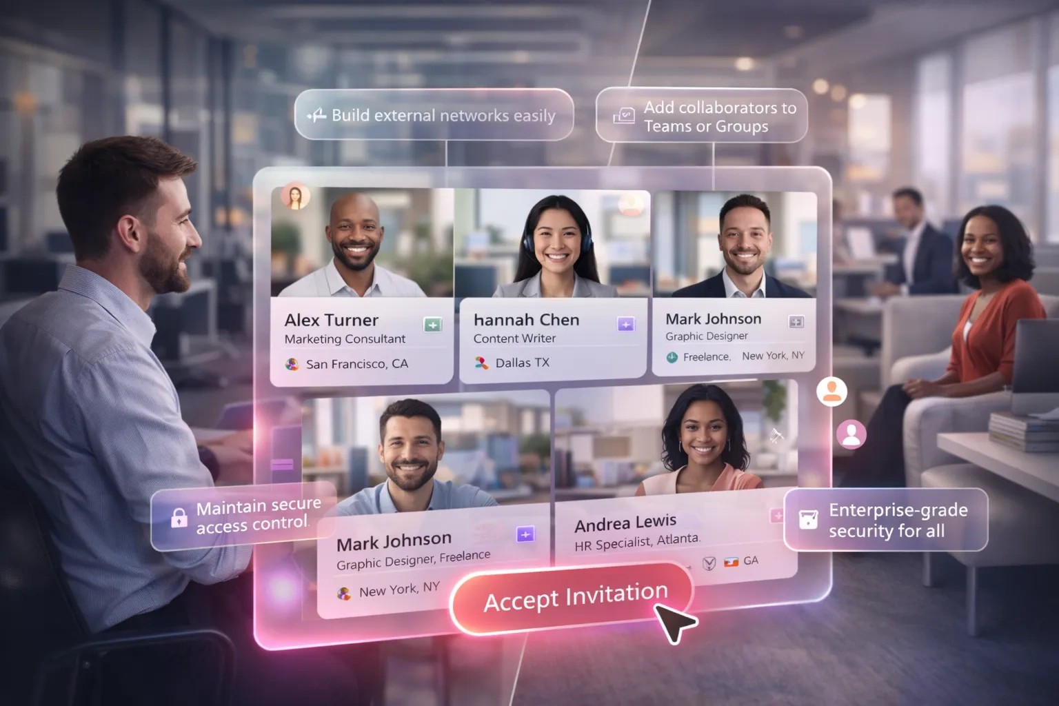 Melp partner workspaces connecting a vendor's sellers with partner organizations for co-selling