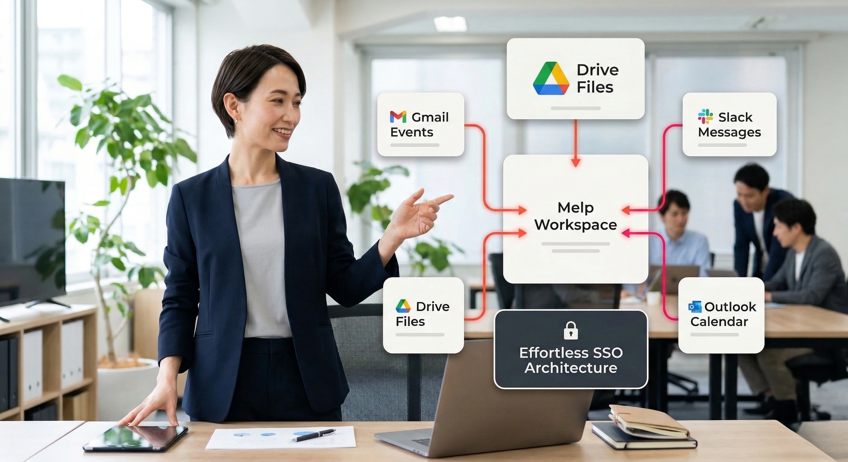 Integrate Melp into your enterprise ecosystem.